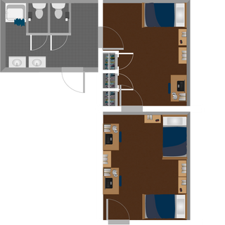 Boreman South triple suite