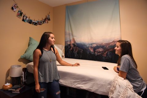 two students in their room
